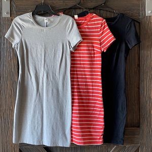 Set of 3 Old Navy T-Shirt dresses